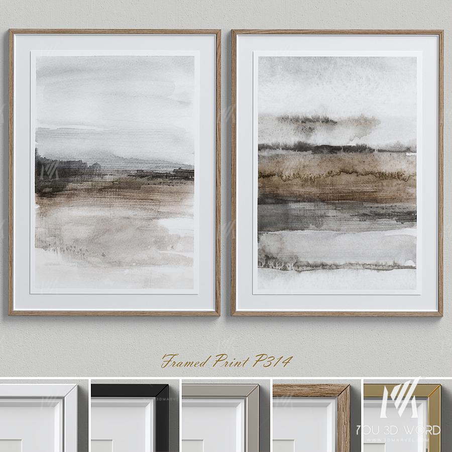 Framed Print P-314